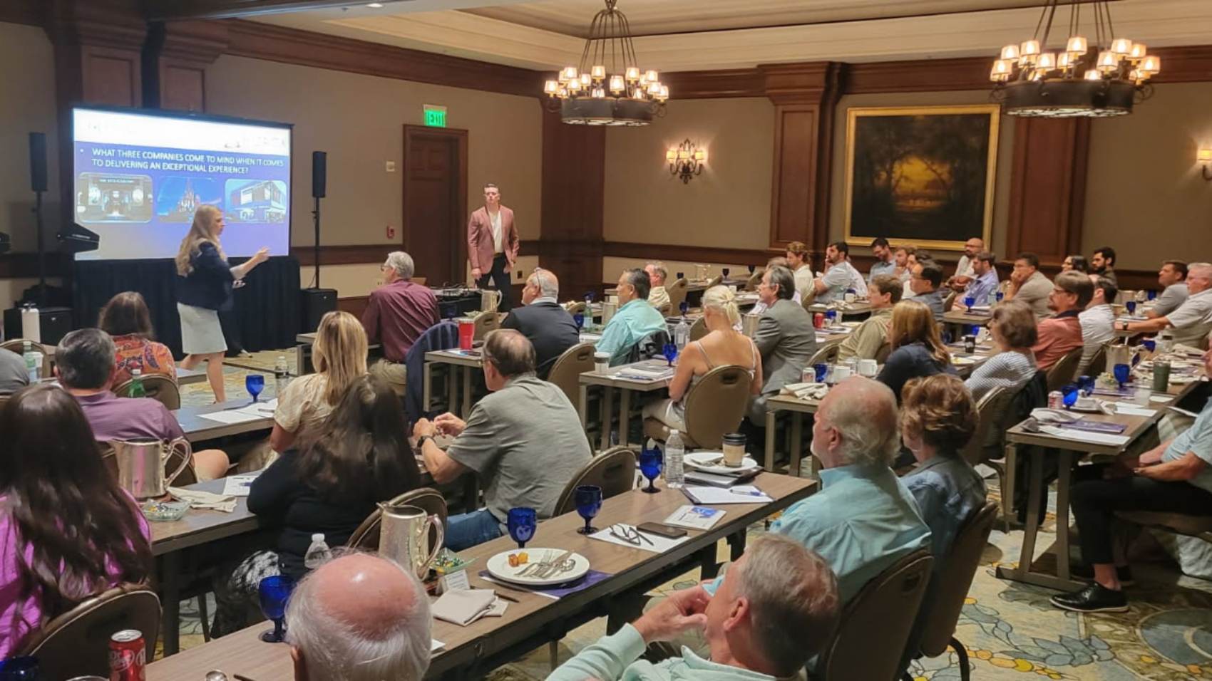 Business owners at a BIZROK training seminar