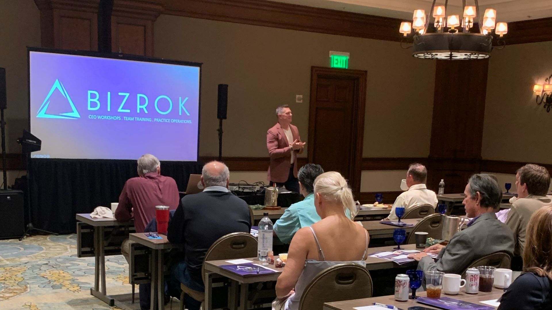 BIZROK seminar presentation to business owners