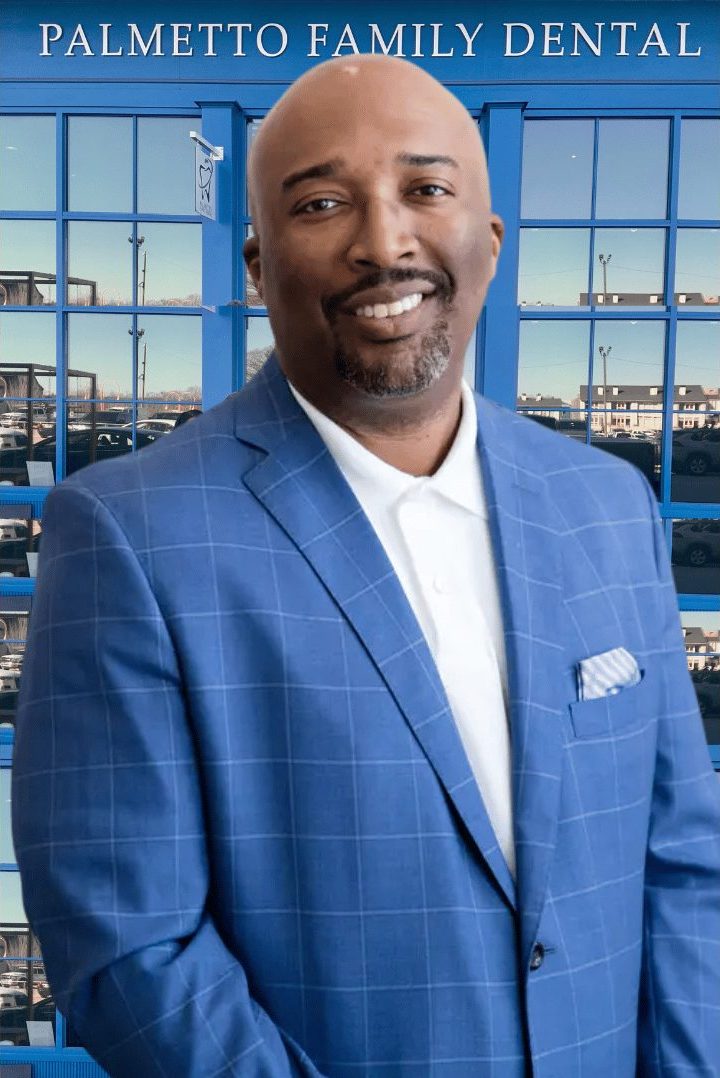 Dr. Jordan Brunson of Palmetto Family Dental, BIZROK client